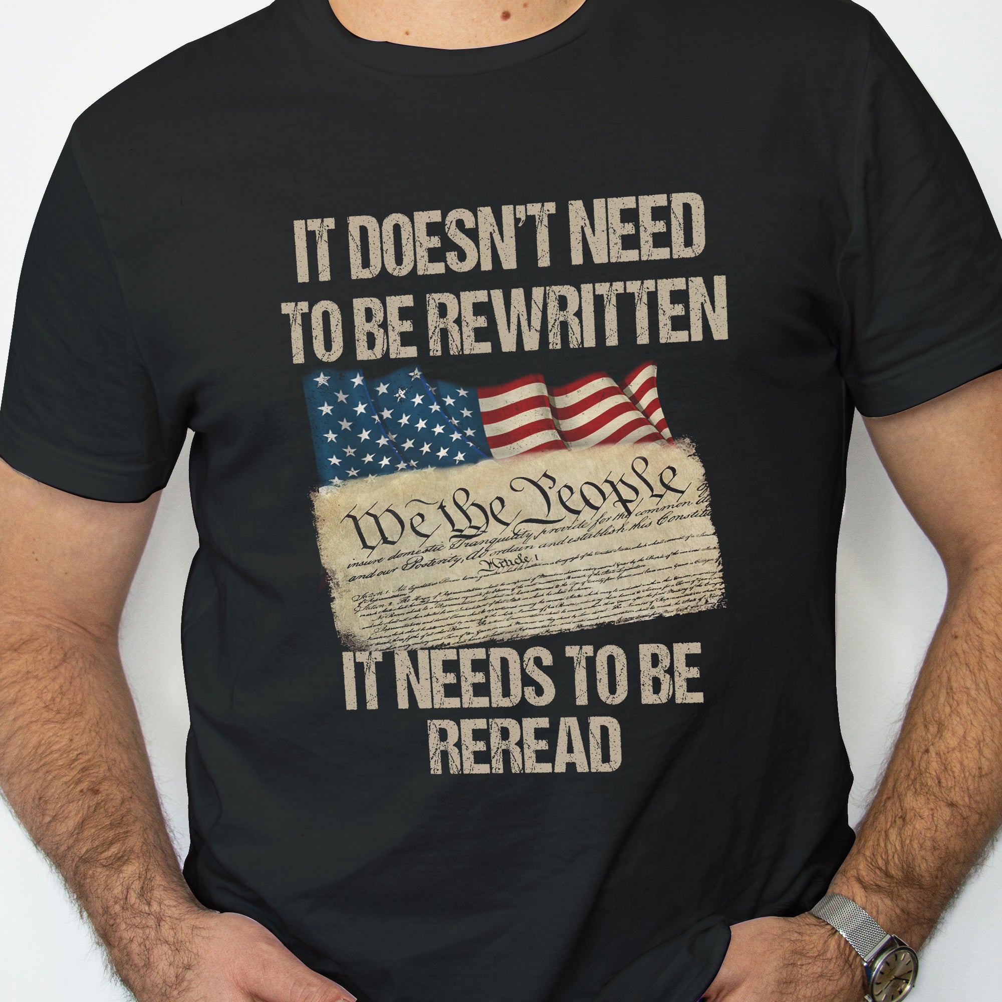 It Doesn’t Need To Be Rewritten It Needs To Be Reread T-Shirt - GB24