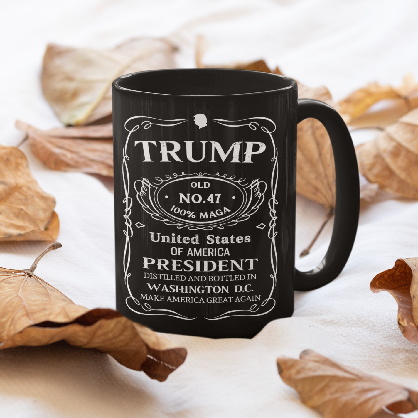 Washington DC Is The Goal 2024, Trump Black Mug - M20