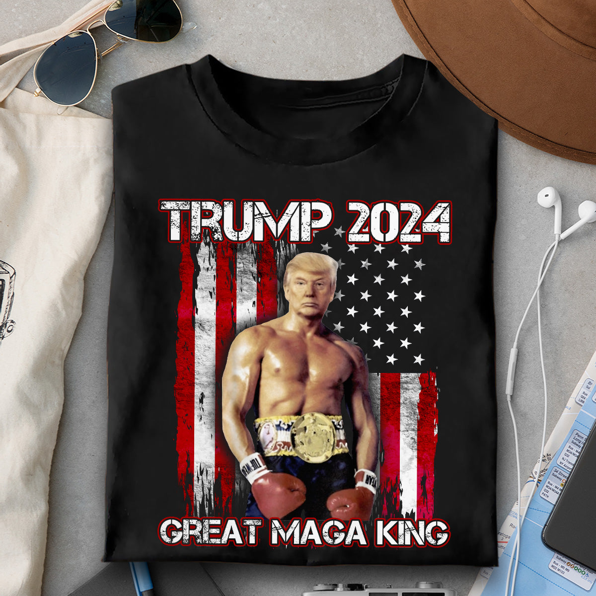 Trump 2024 Great MAGA King T-Shirt - GB60