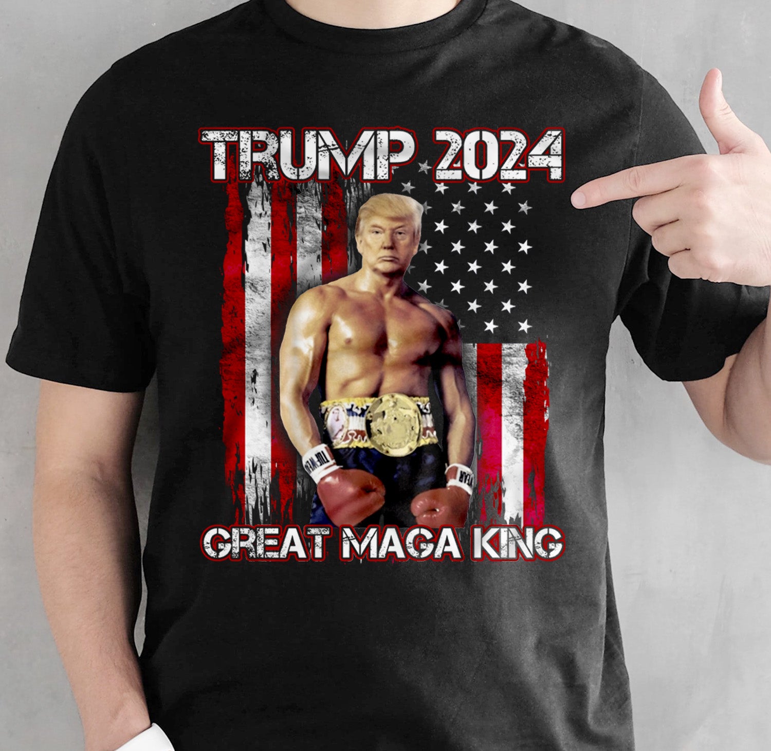 Trump 2024 Great MAGA King T-Shirt - GB60