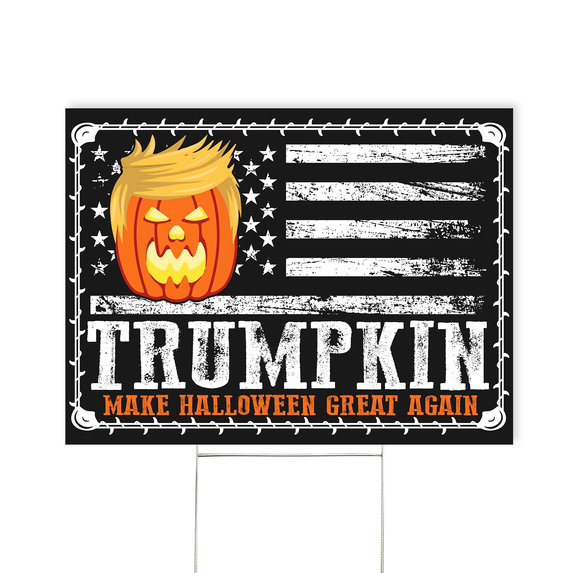 Trump Make Halloween Great Again Garden Flag - GF57UP